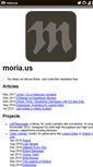Mobile Screenshot of moria.us